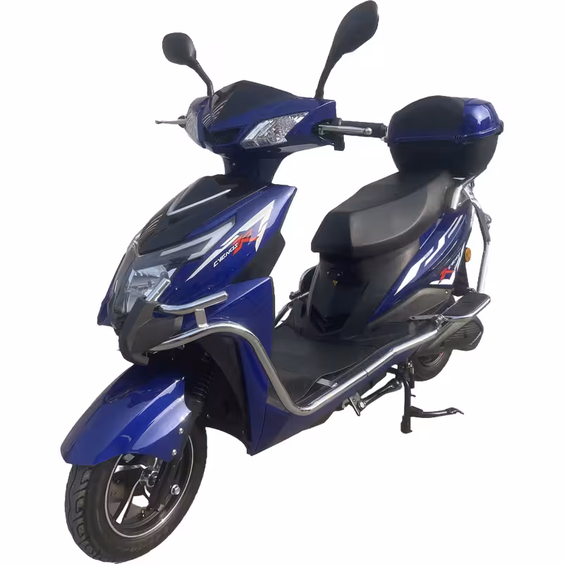 1000W 60V/72V20Ah Dual Voltage Electric Racing ScooterLightweight Adult Front Disc and Rear Drum Brakes