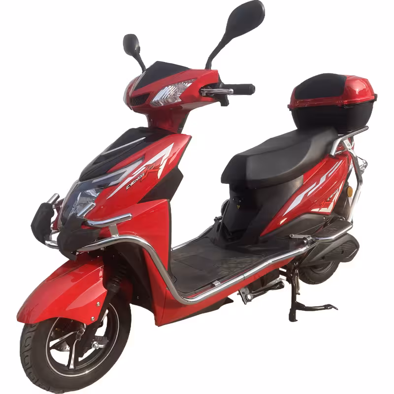 1000W 60V/72V20Ah Dual Voltage Electric Racing ScooterLightweight Adult Front Disc and Rear Drum Brakes