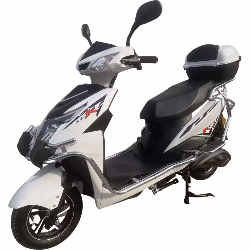 1000W 60V/72V20Ah Dual Voltage Electric Racing ScooterLightweight Adult Front Disc and Rear Drum Brakes