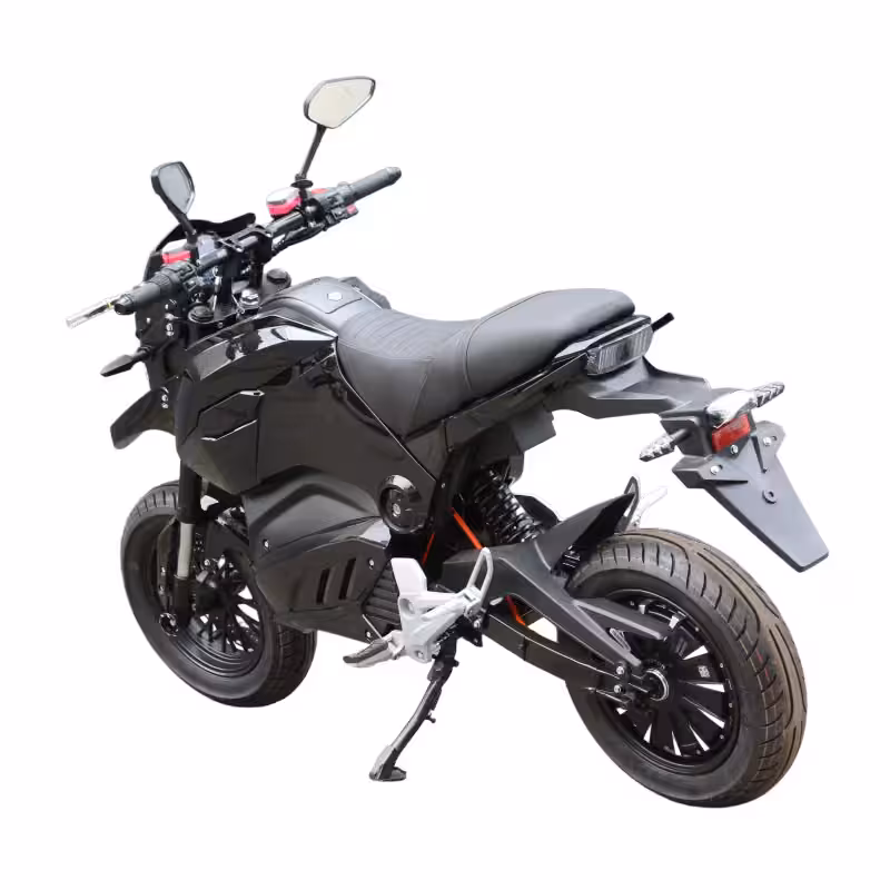 72V20Ah Lead-Acid Battery 1500W Motor 60km Range 65km/h 130/70-12 Tire