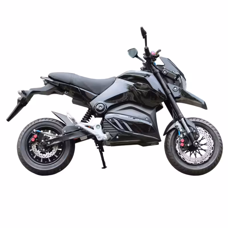 72V20Ah Lead-Acid Battery 1500W Motor 60km Range 65km/h 130/70-12 Tire