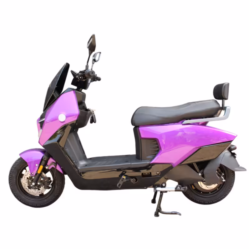 1500W Electric Scooter with Dual Disc Brakes and 90/90-12 Tires