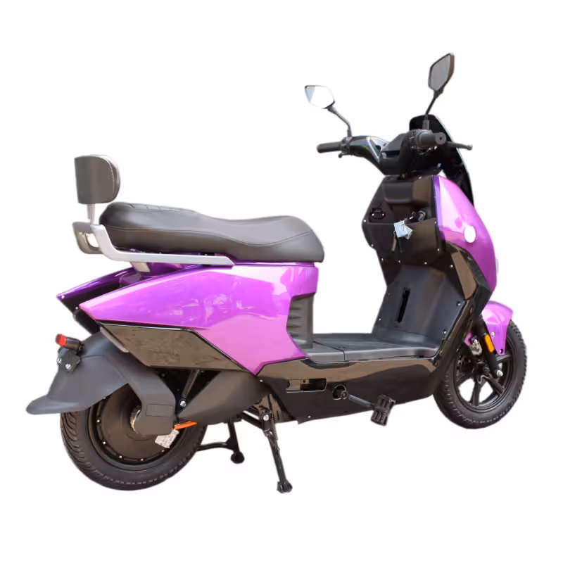 1500W Electric Scooter with Dual Disc Brakes and 90/90-12 Tires