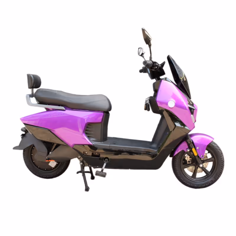 1500W Electric Scooter with Dual Disc Brakes and 90/90-12 Tires