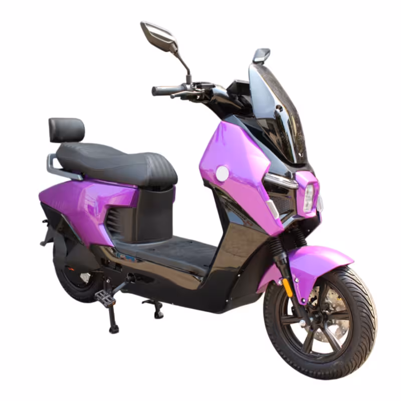 1500W Electric Scooter with Dual Disc Brakes and 90/90-12 Tires